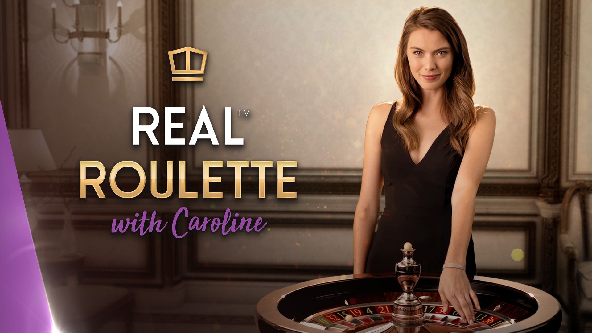 Real Roulette With Caroline logo